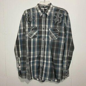 Roar Large Strength Refined Button Down Shirt